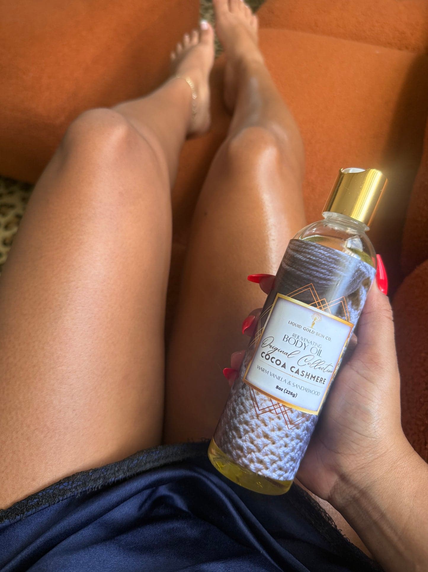 Cocoa Cashmere Body Oil — 8 oz